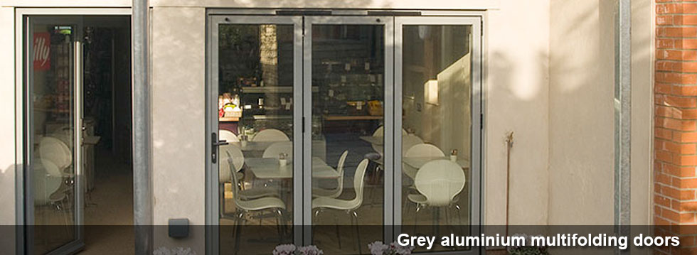 Aluminium Residential multifolding Doors
