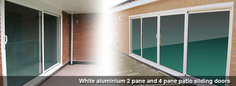 4 Pane Aluminium Patio Doors